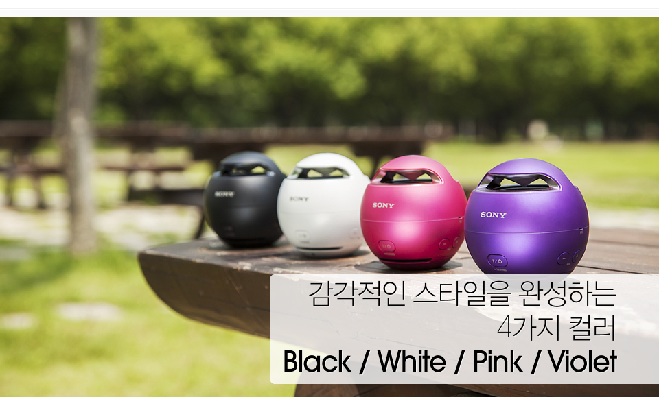 감각적인 스타일을 완성하는 4가지 컬러 Black / White / Pink / Violet