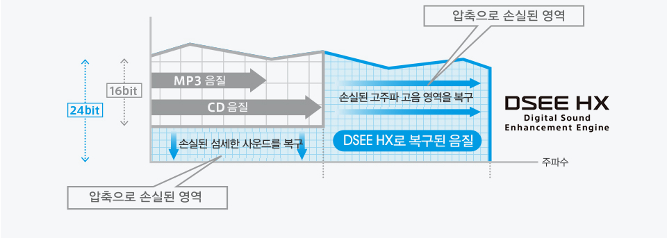 DSEE HX 기능 설명 그래프