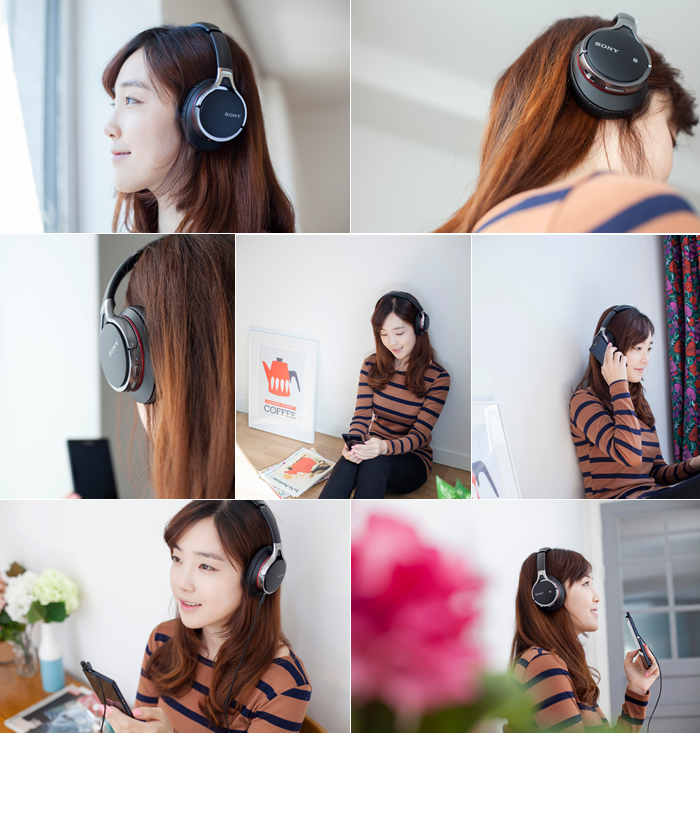 소니 프리미엄 디자인의 MDR-10RBT로 멋진 스타일을 연출